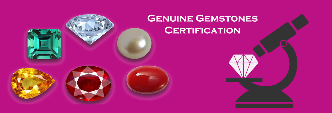 Certified gemstone reporting